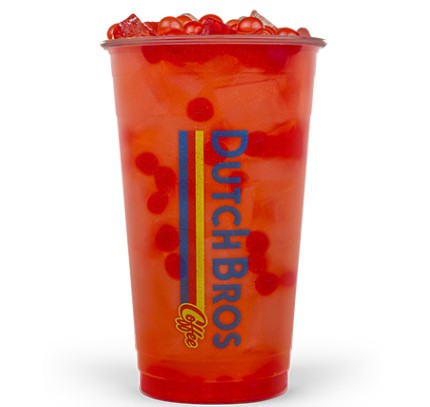 Dutch Bros Poppin’ Boba Berry Lemonade