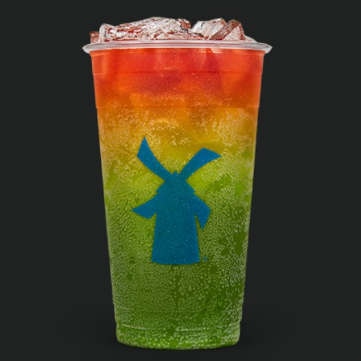 Dutch Bros Iced Vampire Slayer Green Tea