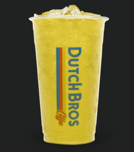 Dutch Bros Passion Water Soda