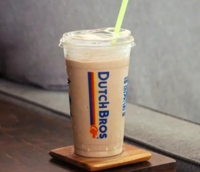 Dutch Bros Peach Cobbler Freeze